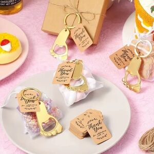 💥2/$30💥 NEW Baby Footprint Bottle Opener Keychains - 10 Pack